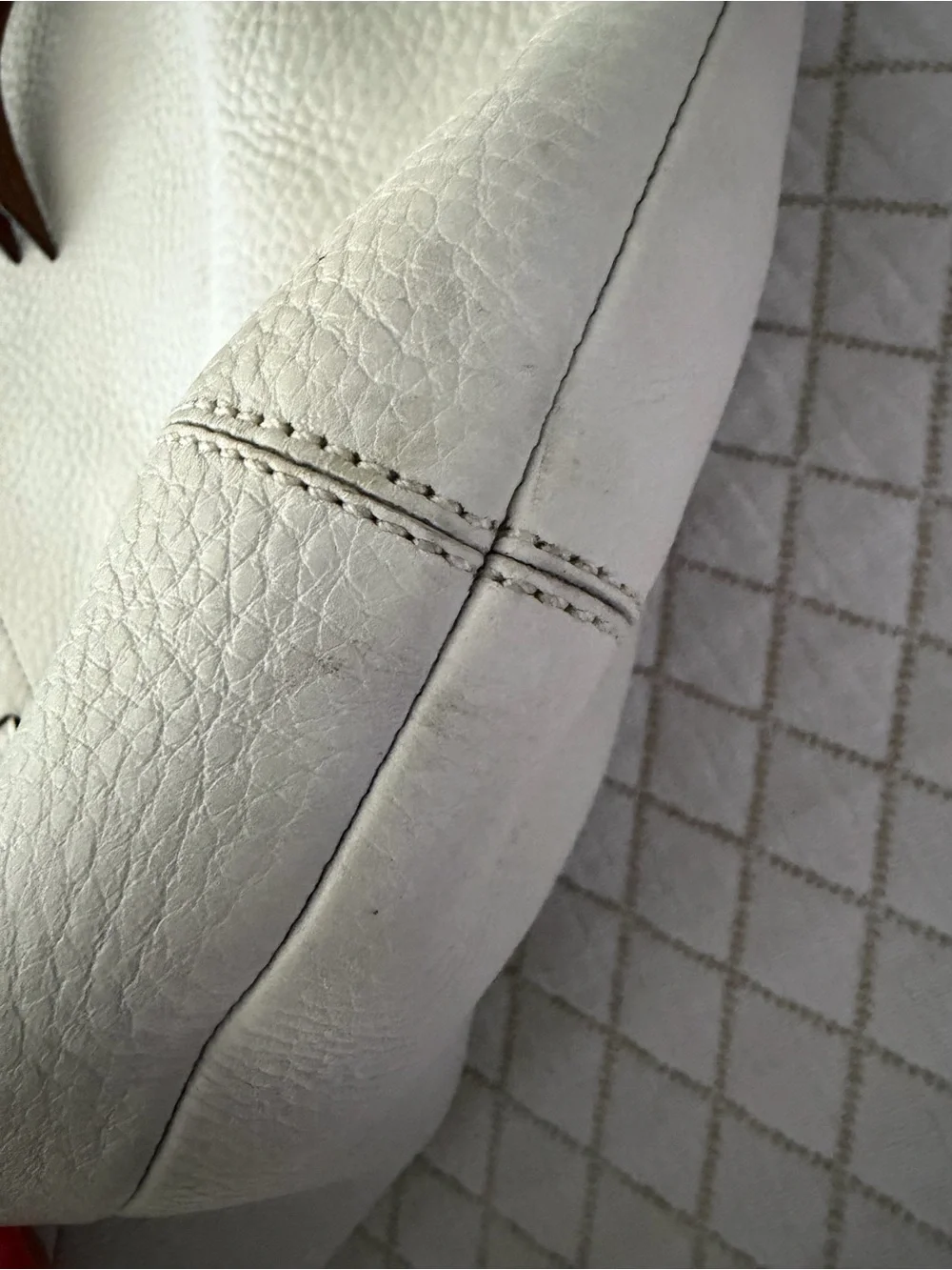 Coach pebbled leather